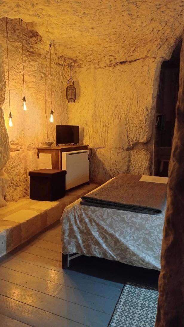 Les Troglos De Beaulieu Loches Kültér fotó